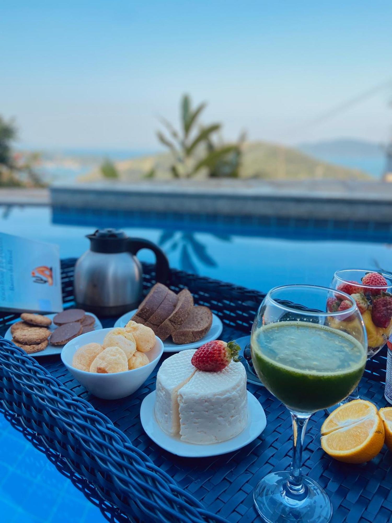Casa Em Paraty, Piscina Com Vista Para O Mar Kültér fotó