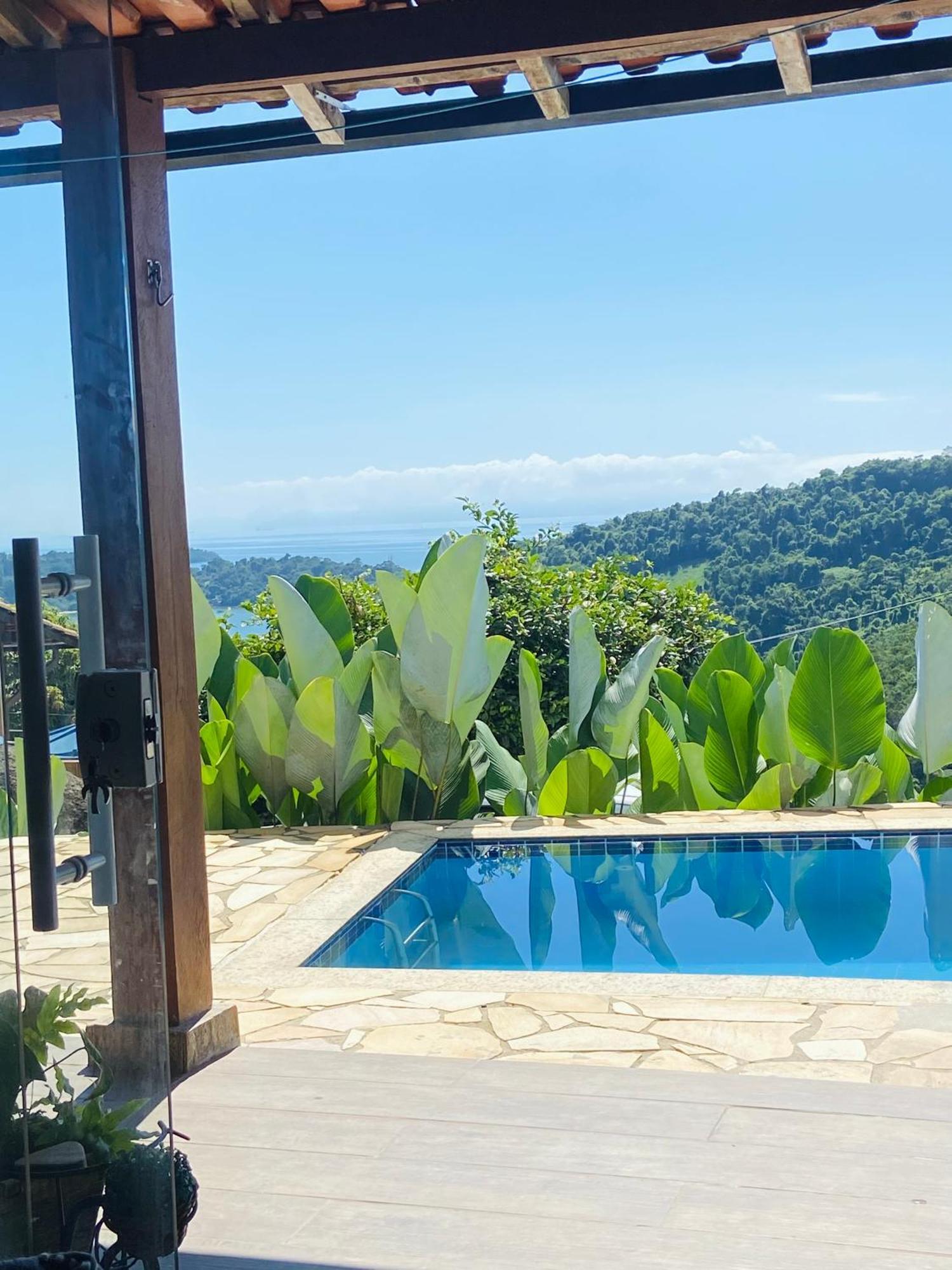 Casa Em Paraty, Piscina Com Vista Para O Mar Kültér fotó